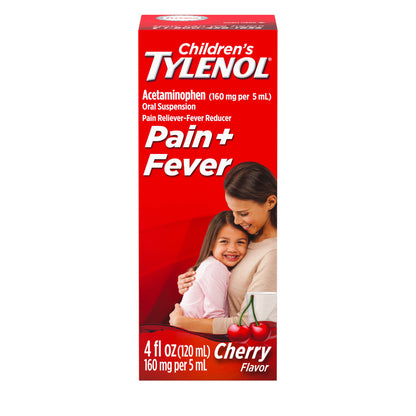 Tylenol Children's Oral Suspension Liquid, Cherry Blast, 4fl oz: Trusted Relief for Kids' Aches and Pains