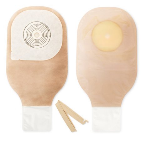 Colostomy Pouch Premier One-Piece System 12 Inch Length Trim To Fit Drainable
