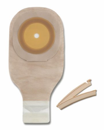 Ostomy Pouch Premier One-Piece System 12 Inch Length Trim To Fit Drainable