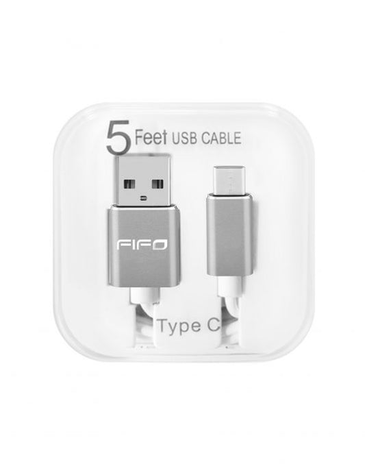 FIFO MICRO USB Cable for Type C Devices 5FT Multiple Colors Available