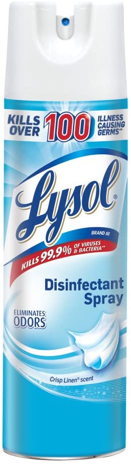 Lysol®Disinfectant Cleaner Alcohol Based Liquid 19 oz-CRISP LINEN SCENT