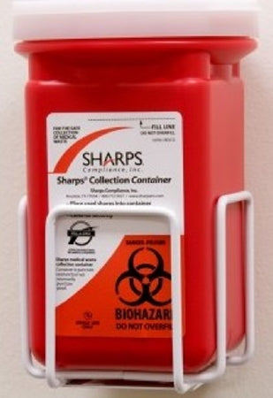 Sharps Container Bracket Wire Wall Mount