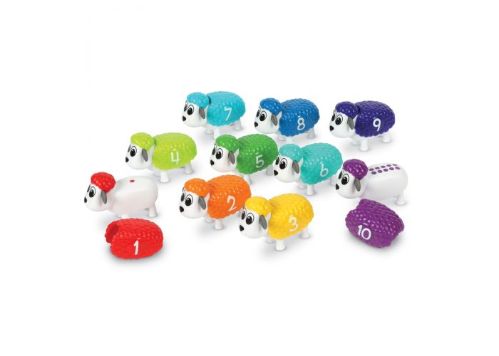 Learning Resources Snap-N-Learn Counting Sheep Engaging Educational Toys for Early Math Mastery