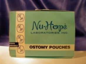 Ostomy Pouch Nu-Flex Nu-Comfort Two-Piece System Oval, Trim to Fit Drainable