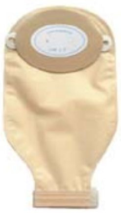 Ostomy Pouch Nu-Flex Nu-Comfort Two-Piece System 11 Inch Length Oval B, Convex, Trim to Fit Drainable