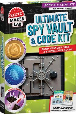 Maker Lab Ultimate Spy Vault & Code Kit - Unleash Your Inner Spy Genius