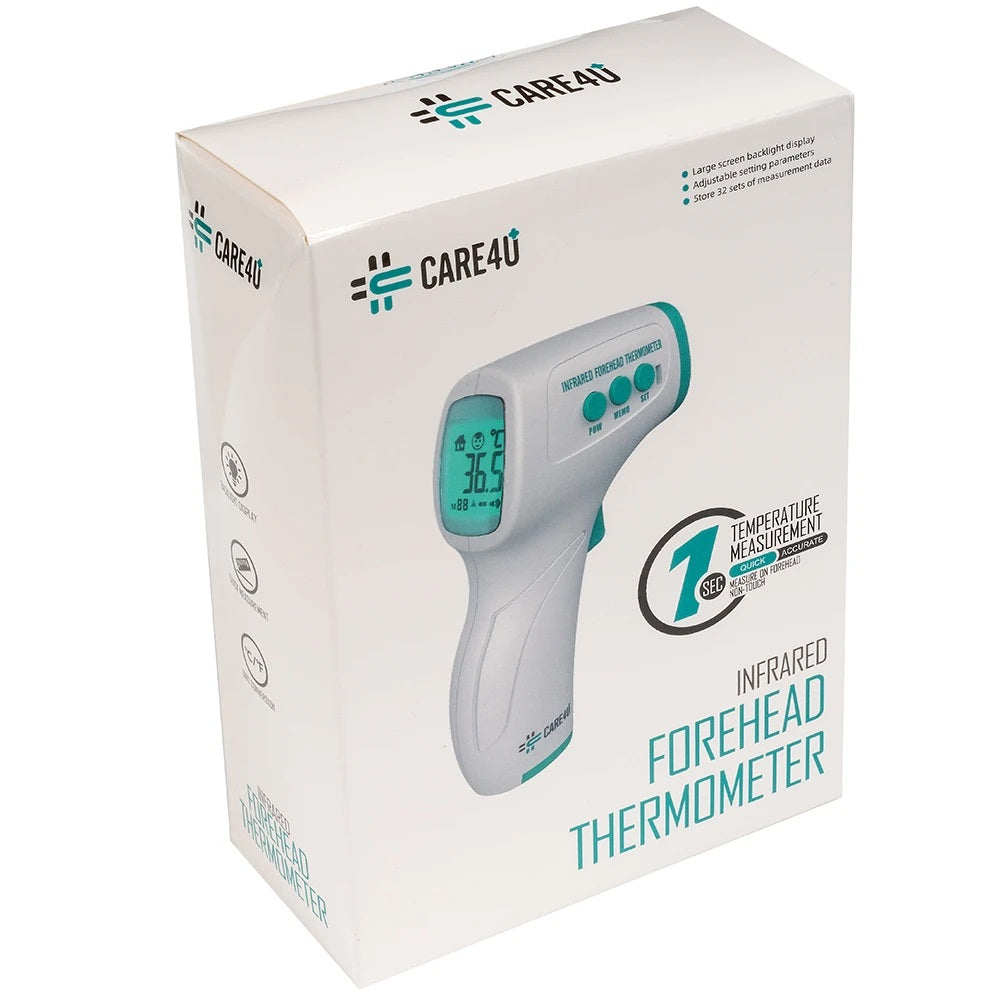 CARE4U NON-CONTACT INFRARED FOREHEAD THERMOMETER