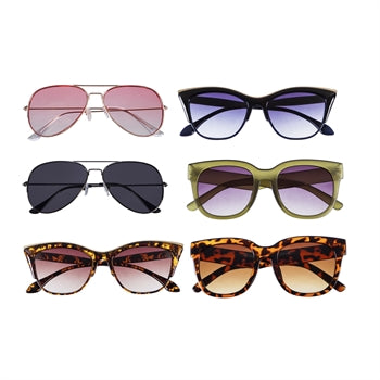 Getaway Sunglasses With Pouch - Summer Season Theme, UV 400 Protection, Stylish Shades for Every Adventure