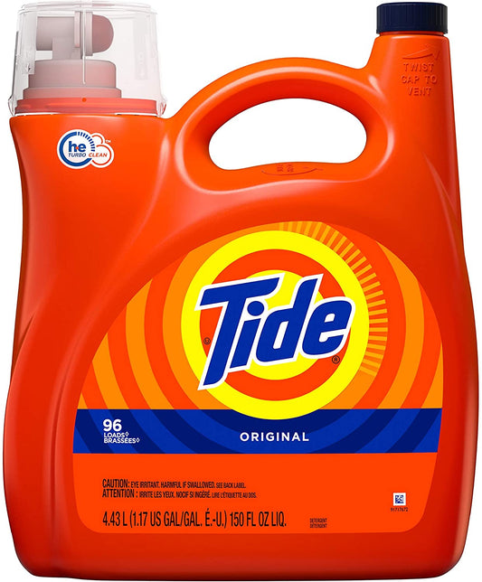 Tide Ultra PowerClean Original Laundry Detergent 150 FL oz Concentrated Excellence