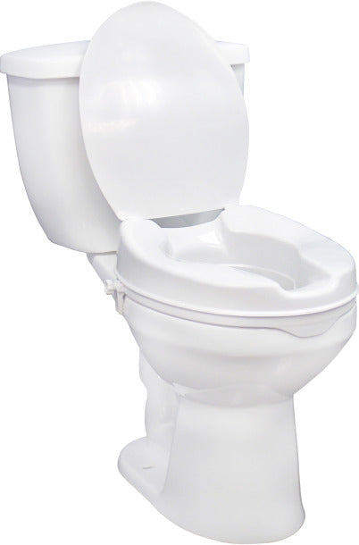 Raised Toilet Seat with without Lid Secure and Convenient Toilet Assistance