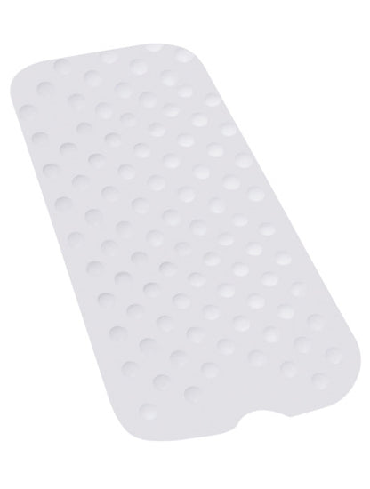 SecureGrip Extra-Long Bath Mat Slip-Proof Safety with Contour-Cut Design