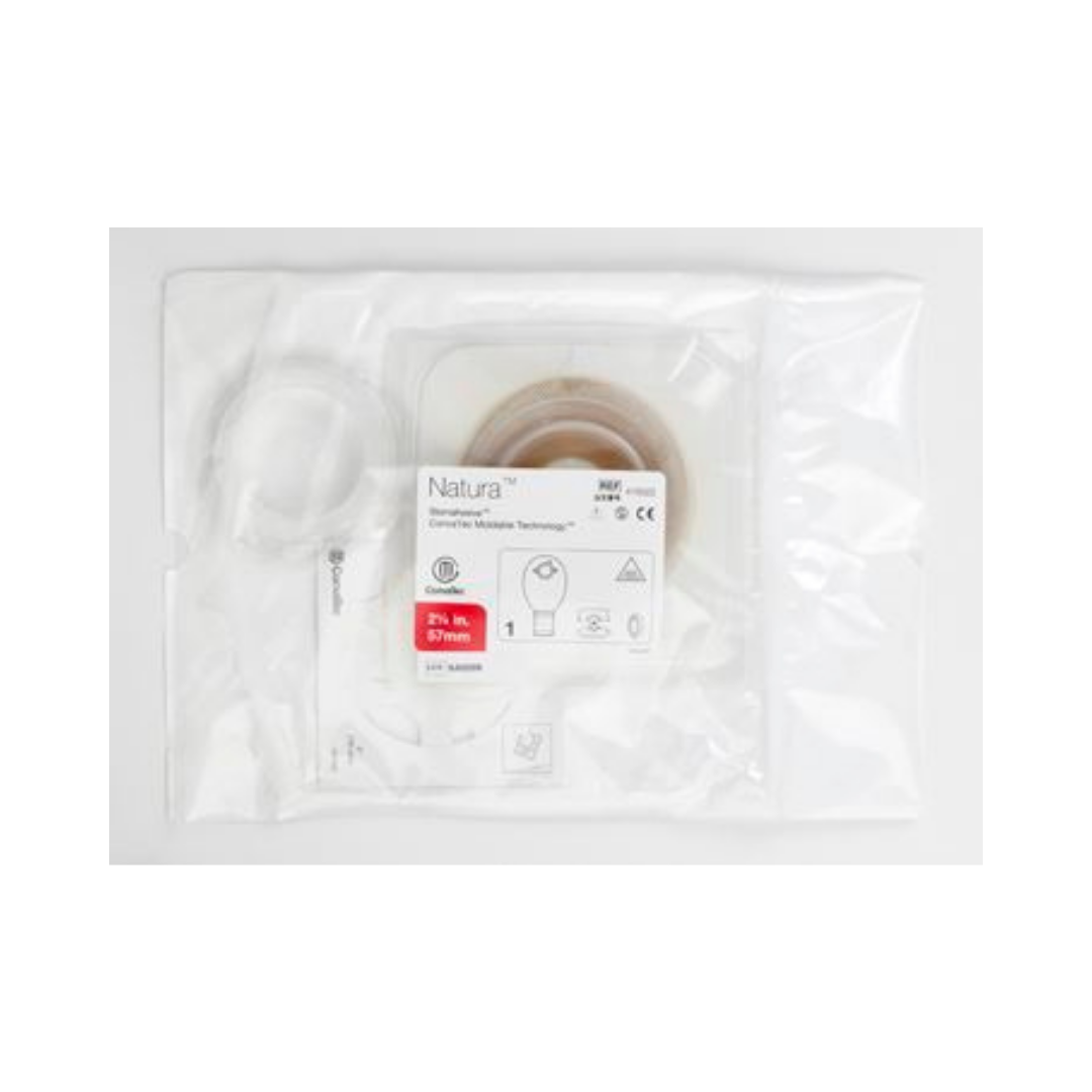 Post-Op Urostomy Pouch Convatec Natura Two-Piece System 10 Inch Length Drainable Mold to Fit