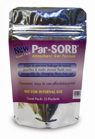 Ostomy Absorbent Packet ParSORB Travel Size