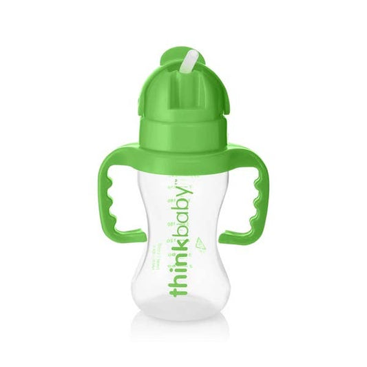 Thinkbaby Thinkster Bottle, Orange (9 ounce) STRAW BOTTLE