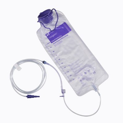 Kangaroo Joey Enteral Feeding Pump Bag Set Reliable DEHP-Free Solution - 1000 mL (30/CS)