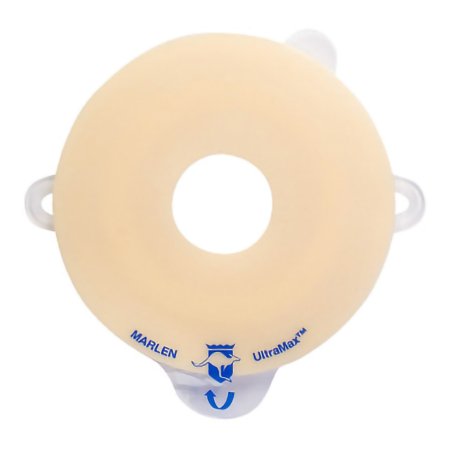 Ostomy Barrier UltraMax Gemini Precut, Standard Wear Universal System 1 Inch Opening