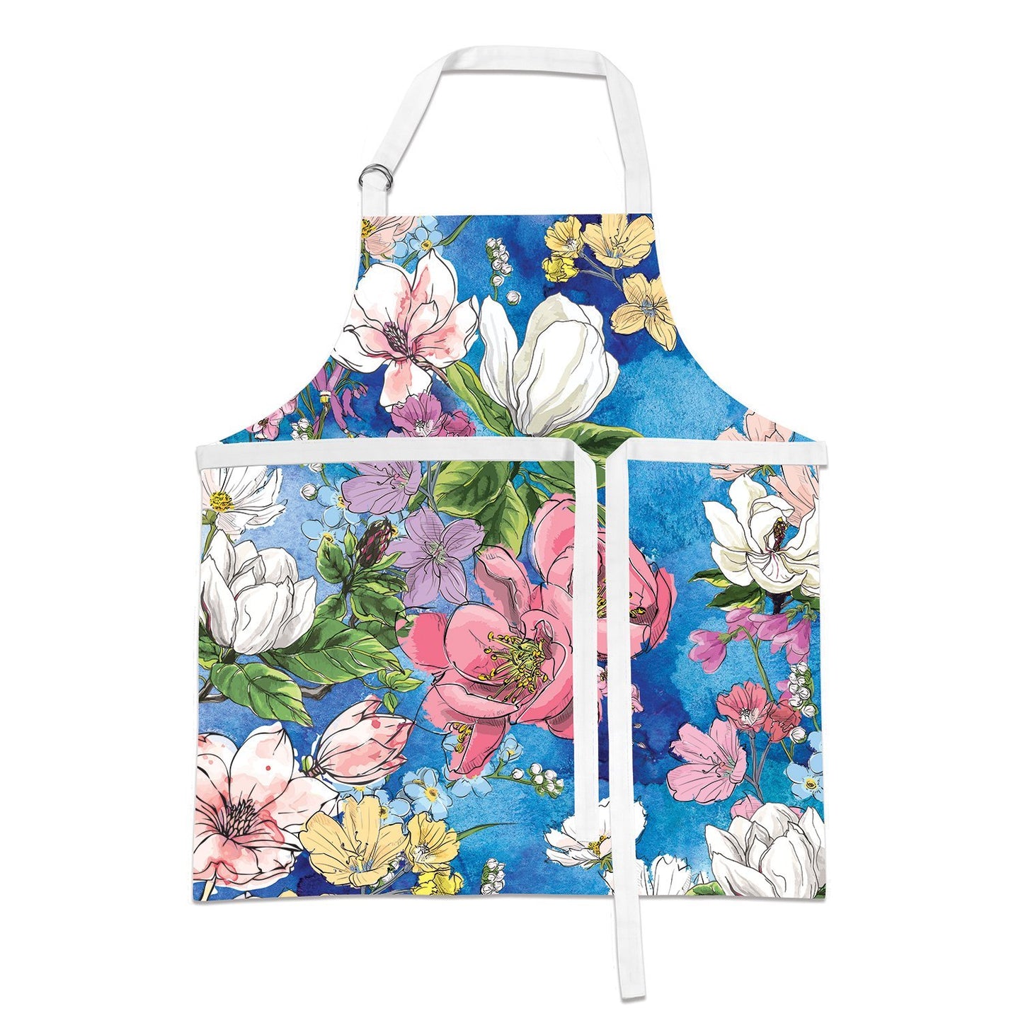 Magnolia Apron Embrace the Timeless Beauty of Blooms in Your Kitchen