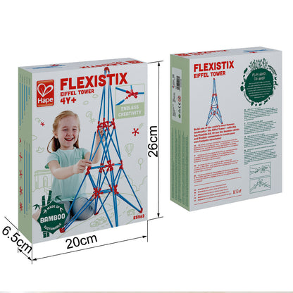 Hape Eiffel Tower Flexistix Building Kit for Creative Construction and Educational Play