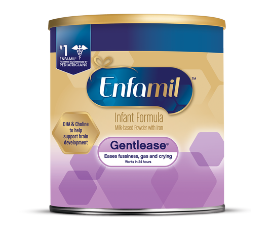 Enfamil Gentlease 12.4 oz. Infant Formula Can Powder Gentle Start for Sensitive Tummies