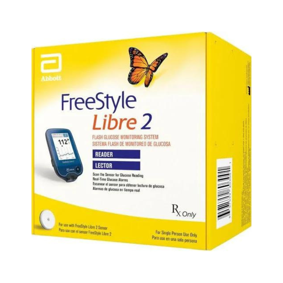 FreeStyle Libre 2 Reader Painless Glucose Monitoring with Advanced CGM Technology