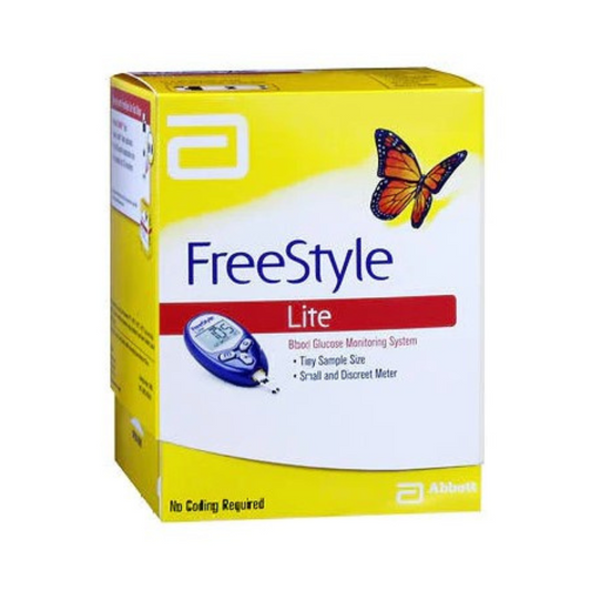 Freestyle Lite Glucose Meter Compact, Code-Free, Precision Monitoring