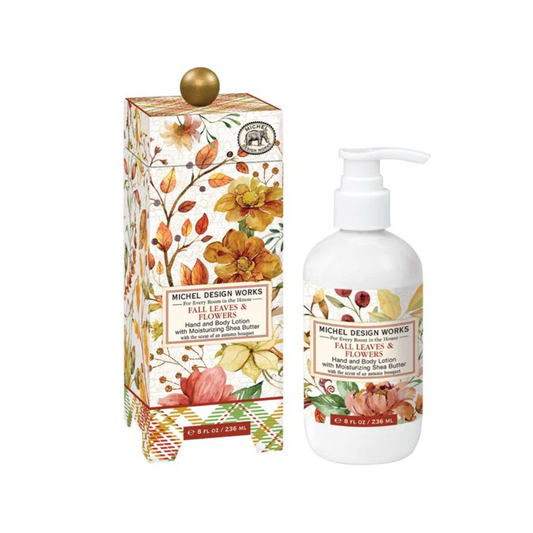 Fall Leaves & Flowers Lotion