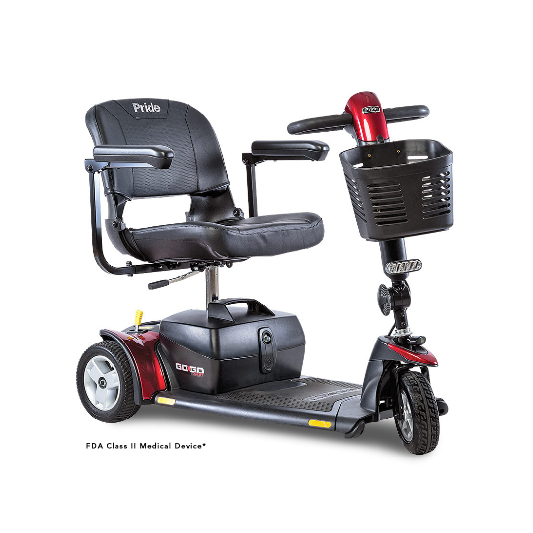 Go Go® Sport 3-Wheel (S73) Travel Scooter