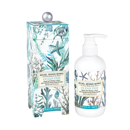 Ocean Tide Lotion Serene Silky Moisturizer with Shea Butter and Botanical Elegance