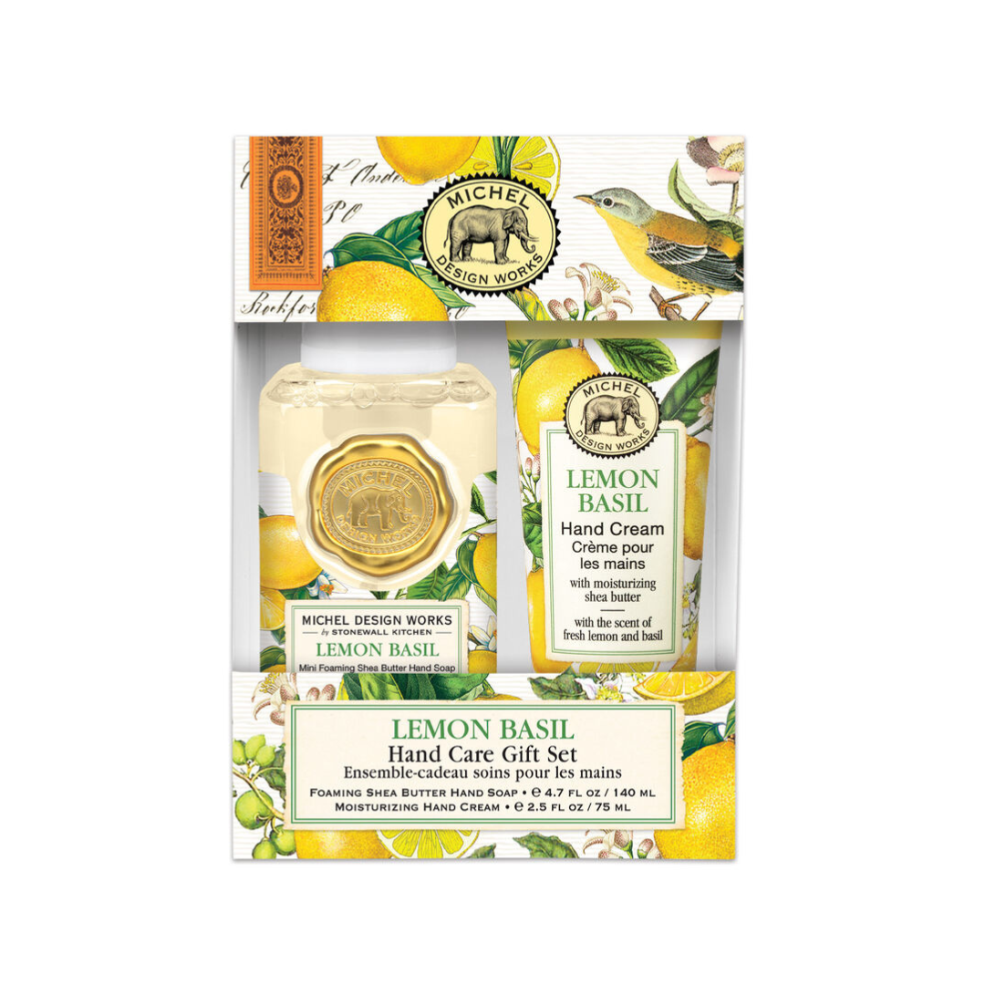 Lemon Basil Hand Care Gift Set