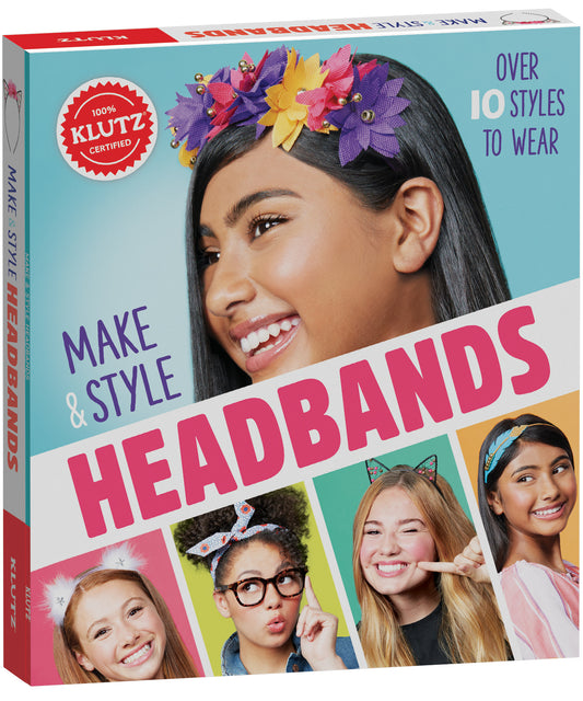 KLUTZ Make & Style Headbands Kit: Express Your Style with Creative Crafting