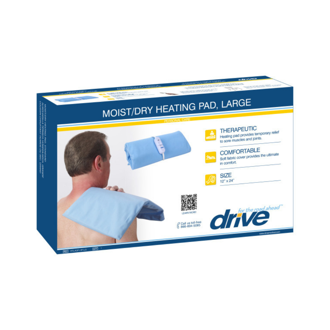 Advanced Moist-Dry Heating Pad - Standard Size for Targeted Comfort