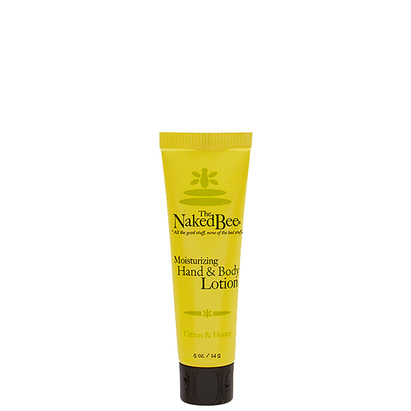 The Naked Bee Citron & Honey Hand Body Lotion Mini Bliss for On-the-Go Hydration