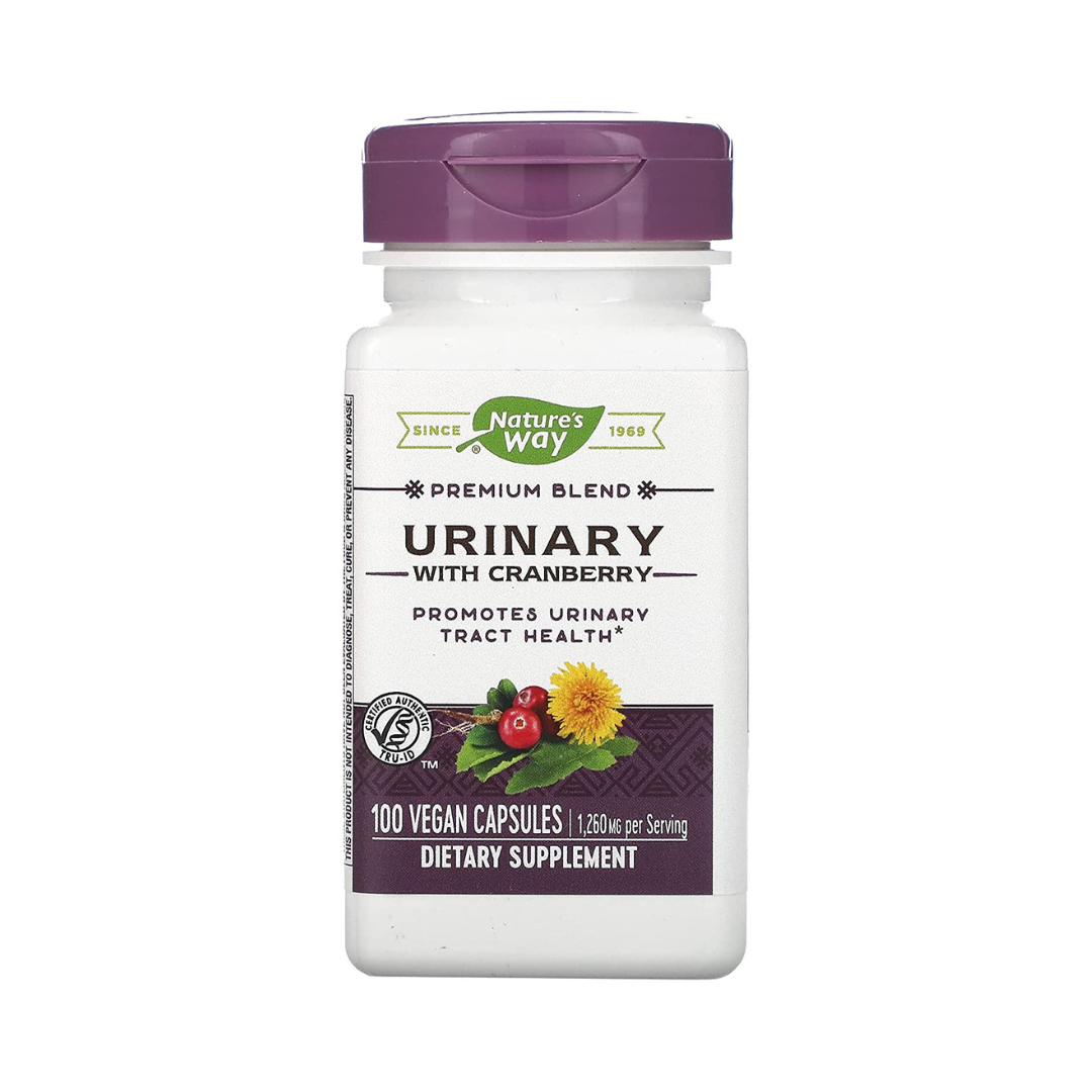 Nature's Way - Urinary With Cranberry - 450 Mg - 100 Capsules