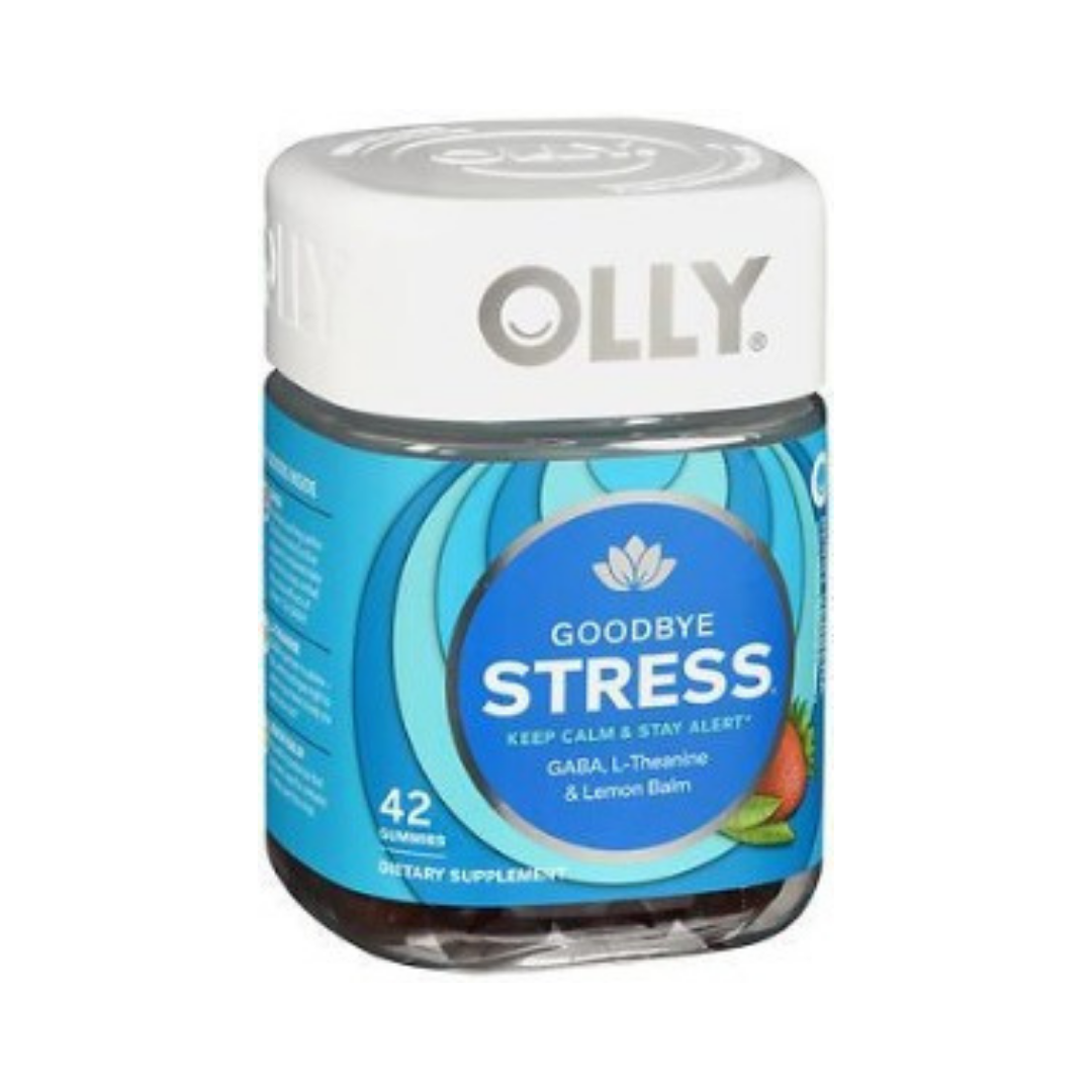 Olly Goodbye Stress Berry Gummies - 42 Count for Natural Stress Relief