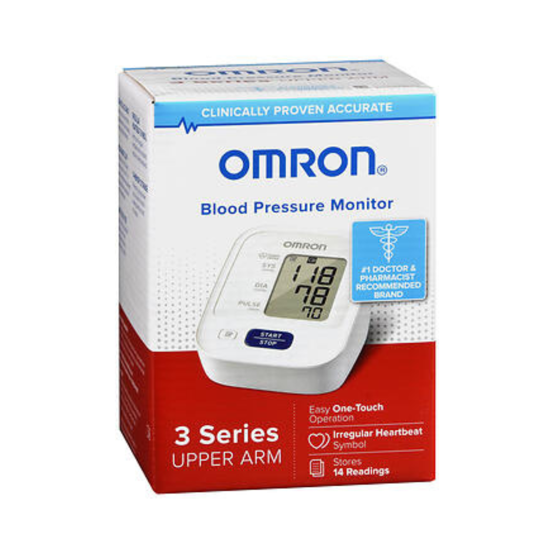 OMRON 3-SERIES UPPER ARM DIGITAL BLOOD PRESSURE MONITOR