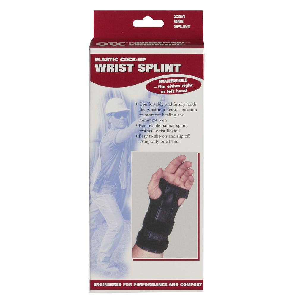 Reversible Elastic Cock-Up Wrist Splint Targeted Support for Carpal Tunnel and Comfortable Thumb Brace