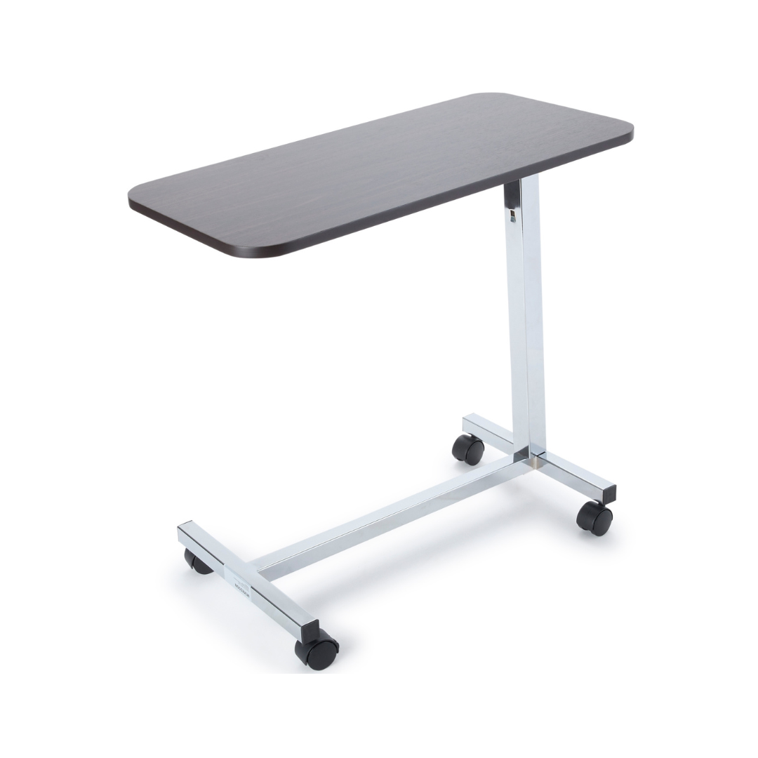 McKesson Overbed Table - Non-Tilt Spring Assisted Lift: Versatile and Convenient Bedside Solution