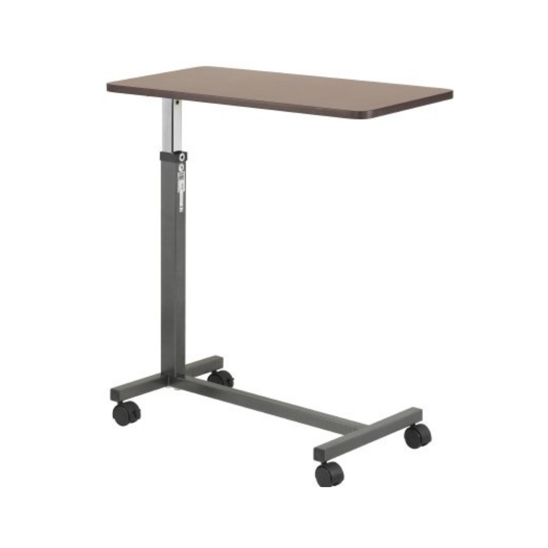 Drive Non-Tilt Overbed Table Adjustable Height Range and Secure Tabletop for Ultimate Convenience