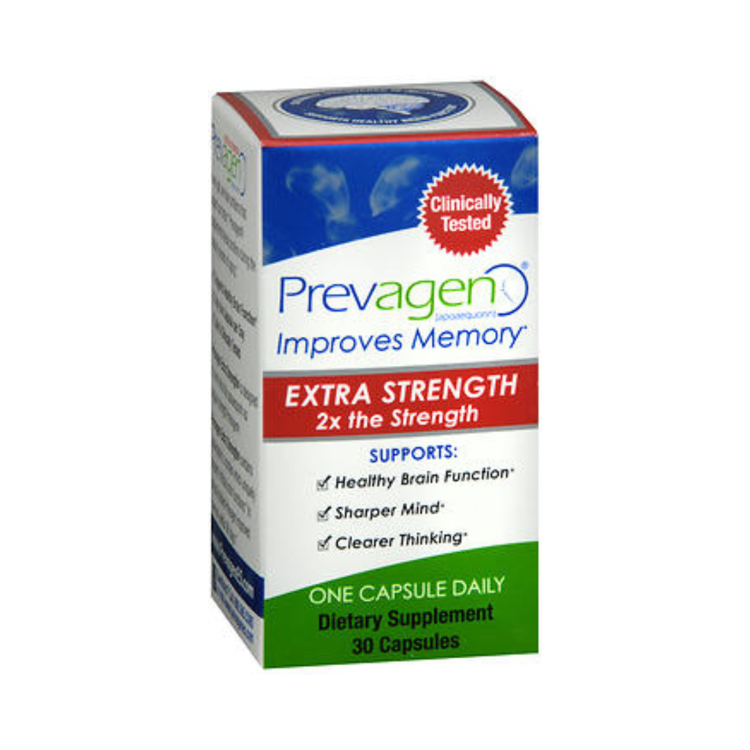 Prevagen Extra Strength Advanced Cognitive Support with Apoaequorin - 30 Capsules