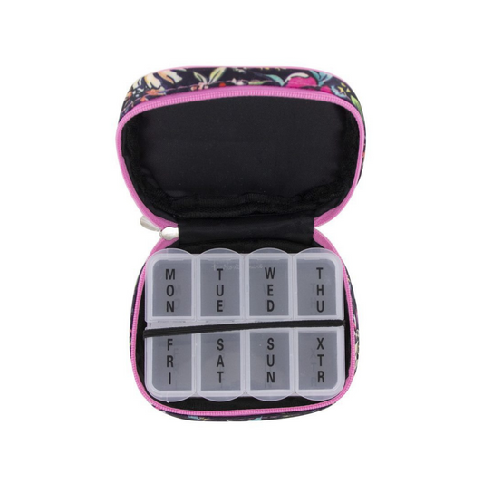 Pill Box Organizer 7-Day Essential Personal Care and Travel Accessory