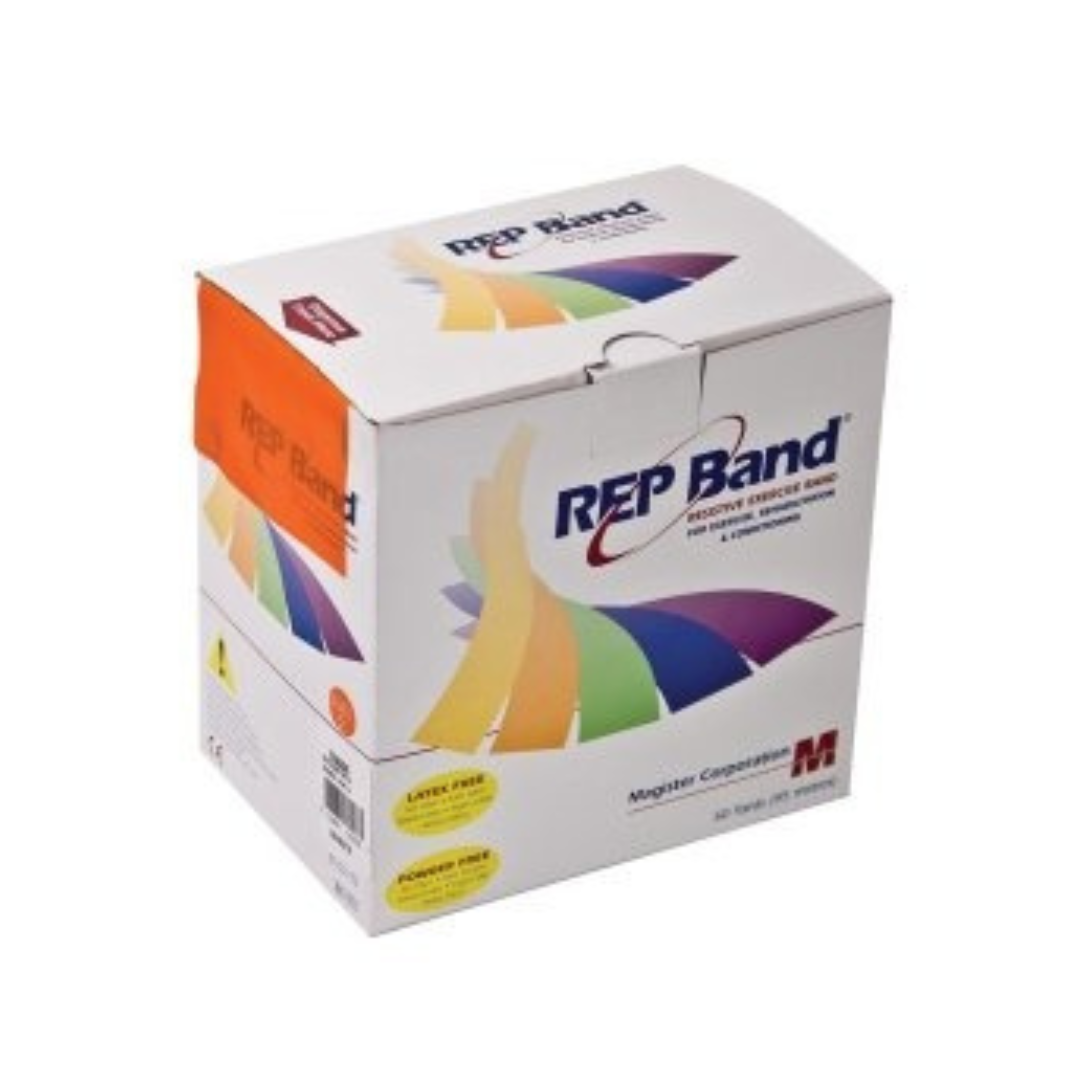 REP Band® Exercise Band, Orange, Level 2, 50 Yard Length