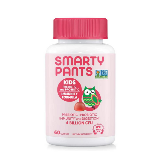 Smartypants Kids Probiotic - Straw Creme Gummies- 60 Count