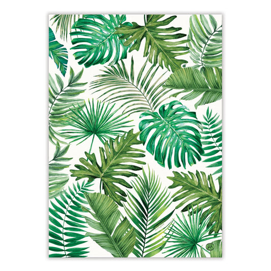 Michel Design Works Tranquil Splendor of a Tropical Oasis with Our Palm Breeze Kitchen Towel
