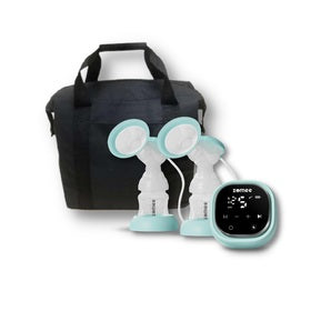 Zomee Z2 Smart Double Electric Breast Pump with Tote Tailored Comfort for Every Mom