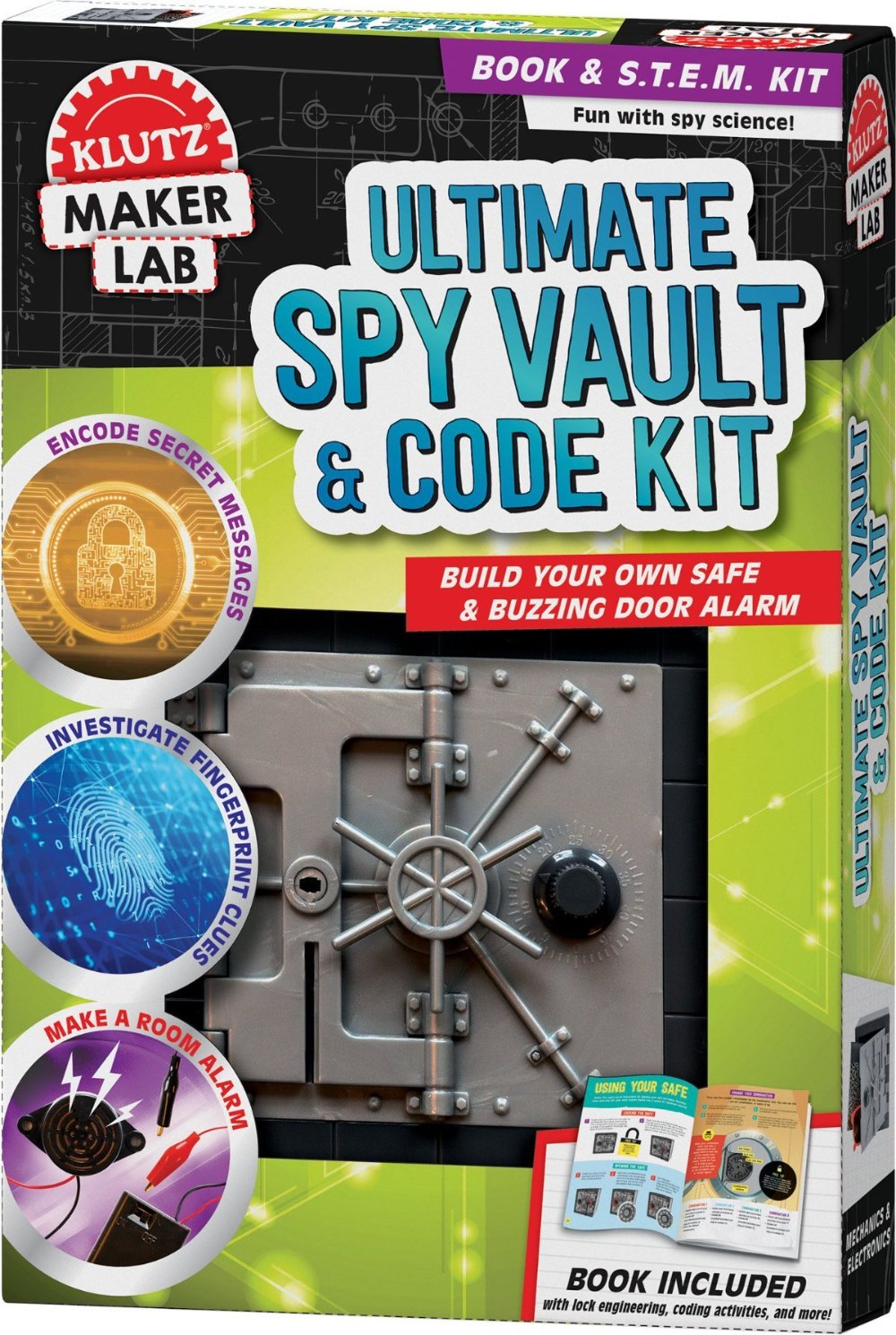 Maker Lab Ultimate Spy Vault & Code Kit - Unleash Your Inner Spy Genius