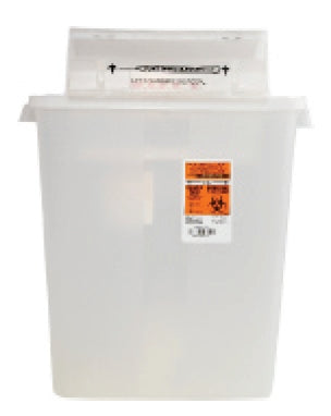 Sharps Container Novaplus Translucent Base Horizontal Entry 3 Gallon ...