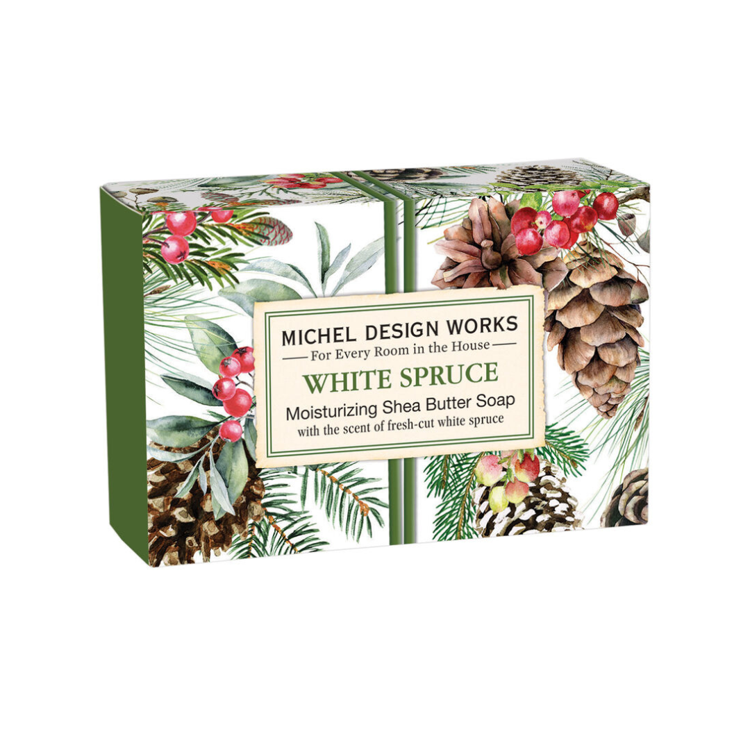 White Spruce Boxed Soap