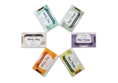 All Natural Bar Soap Trio Vegan, Moisturizing, and Cleansing Soap