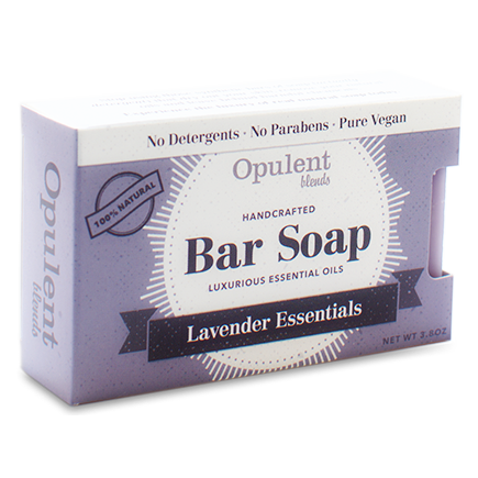 Opulent Bar Soap Lavender Bliss for Luxurious Bathing