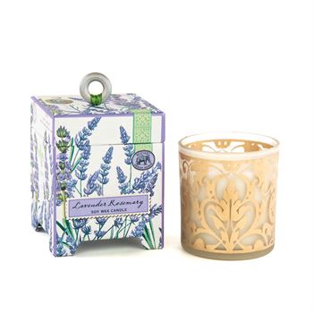 Lavender Rosemary Soy Wax Candle Serene Aromatherapy with Natural Elegance
